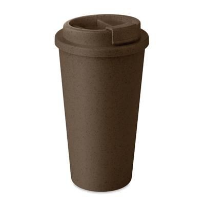 Picture of DOUBLE WALL TUMBLER BAMBOO & PP