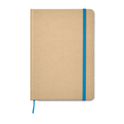 Picture of A5 RECYCLED NOTE BOOK 80 LINED in Blue