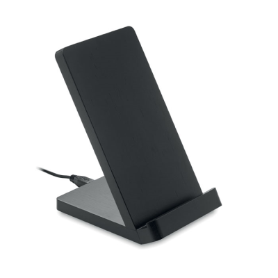 Picture of BAMBOO CORDLESS CHARGE STAND5W in Black.