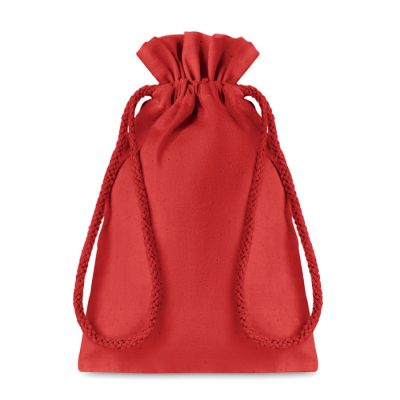 Picture of SMALL COTTON DRAW CORD BAG
