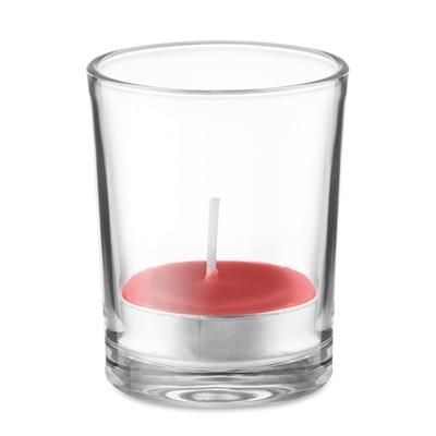 Picture of CLEAR TRANSPARENT GLASS HOLDER CANDLE
