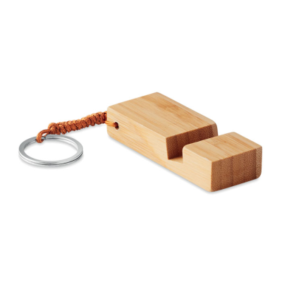 Picture of KEYRING AND SMARTPHONE in Brown