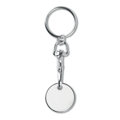 Picture of KEYRING TOKEN (‚¬URO TOKEN) in White.