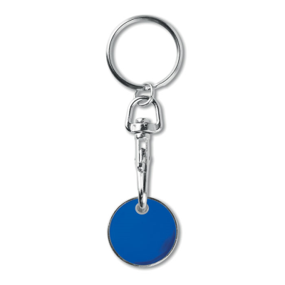 Picture of KEYRING TOKEN (‚¬URO TOKEN) in Blue.