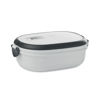 Picture of PP LUNCH BOX with AIR TIGHT LID in White.