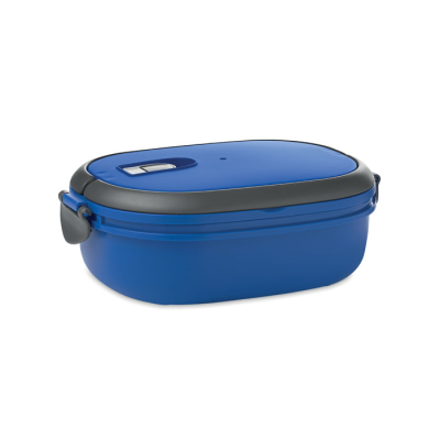 Picture of PP LUNCH BOX with AIR TIGHT LID in Royal Blue.