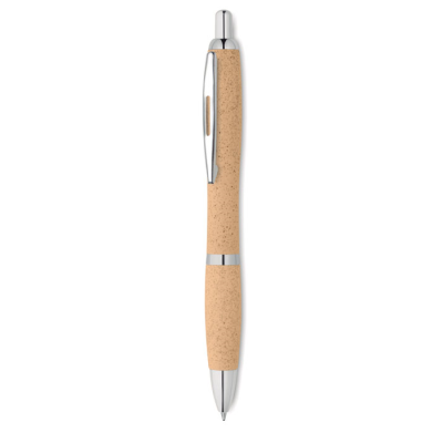 Picture of WHEAT STRAW & ABS PUSH TYPE PEN.