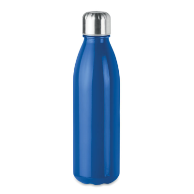 Picture of GLASS DRINK BOTTLE 650ML in Blue