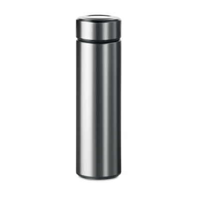 Picture of DOUBLE WALL 425 ML FLASK in Silver