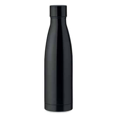 Picture of DOUBLE WALL BOTTLE 500ML in Black.