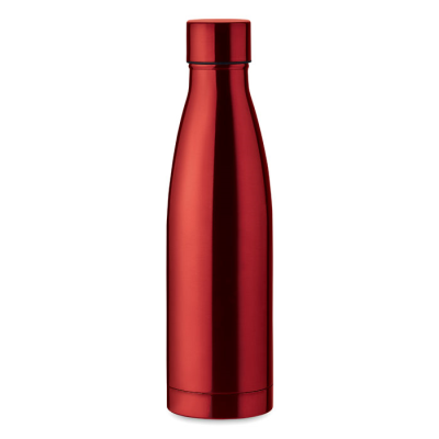 Picture of DOUBLE WALL BOTTLE 500ML in Red.