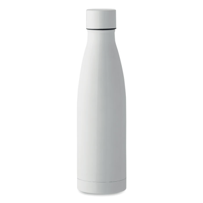 Picture of DOUBLE WALL BOTTLE 500ML in White.