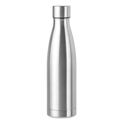 Picture of DOUBLE WALL BOTTLE 500ML in Matt Silver.