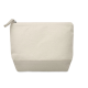 Picture of BICOLOUR COTTON COSMETICS BAG in Brown