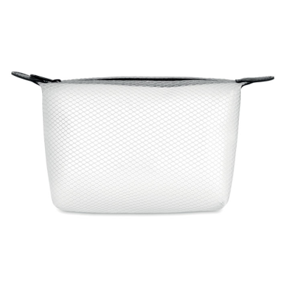 Picture of MESH EVA TOILETRY BAG in White