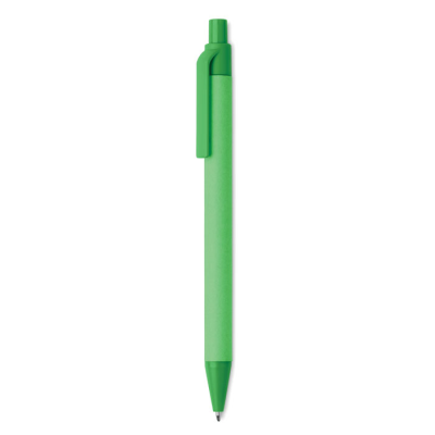 Picture of PAPER & PLA CORN BALL PEN in Green.