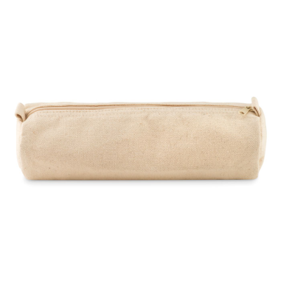 Picture of COTTON PENCIL CASE 320 GR & M² in Brown.