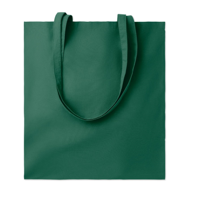 Picture of 180G COTTON SHOPPER TOTE BAG in Dark Green