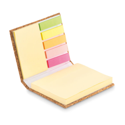Picture of CORK STICKY NOTE MEMO PAD