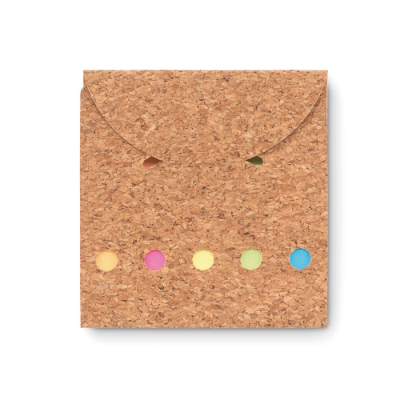 Picture of CORK STICKY NOTE MEMO PAD