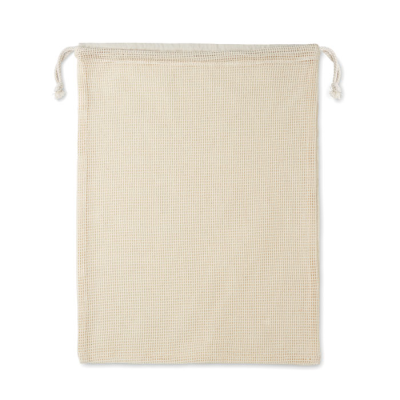 Picture of 140GR & M²COTTON FOOD BAG in Brown.