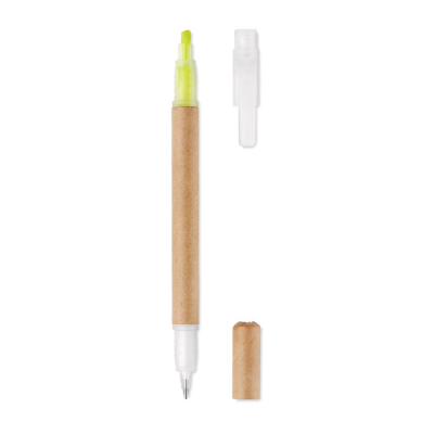 Picture of 2 in 1 Carton Pen Highlighter