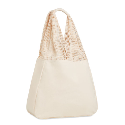 Picture of 220GR & M² COTTON BEACH BAG in Brown.