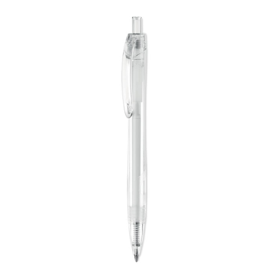 Picture of RPET PUSH BALL PEN in White