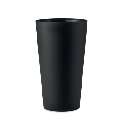 Picture of REUSABLE EVENT CUP 500ML in Black.