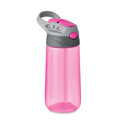 Picture of TRITAN™ BOTTLE 450 ML in Transparent Pink.