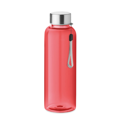 Picture of RPET BOTTLE 500ML in Transparent Red