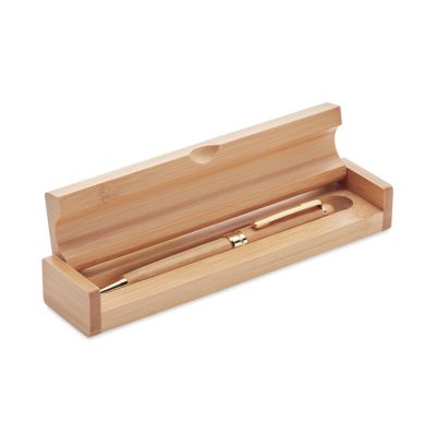 Picture of BAMBOO TWIST BALL PEN in Box