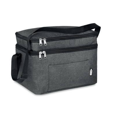 Picture of RPET COOL BAG in Black.