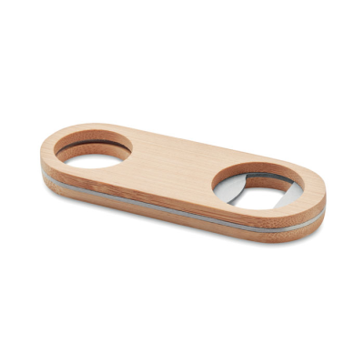 Picture of OVAL BAMBOO BOTTLE OPENER