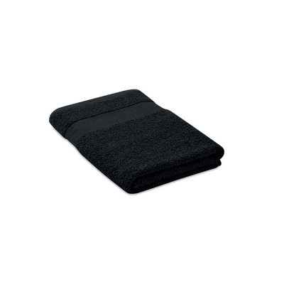 Picture of TOWEL ORGANIC COTTON 140X70CM in Black