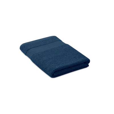 Picture of TOWEL ORGANIC COTTON 140X70CM in Blue.