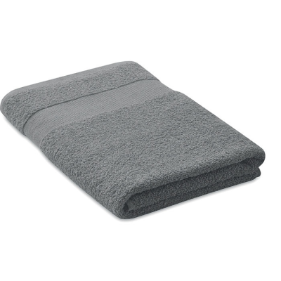 Picture of TOWEL ORGANIC COTTON 140X70CM in Grey.