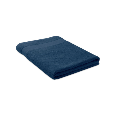 Picture of TOWEL ORGANIC COTTON 180X100CM in Blue