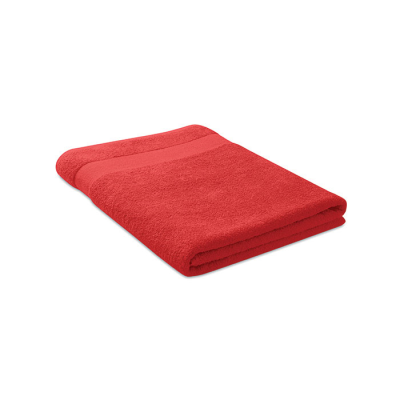 Picture of TOWEL ORGANIC COTTON 180X100CM in Red
