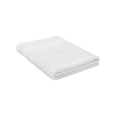 Picture of TOWEL ORGANIC COTTON 180X100CM in White.