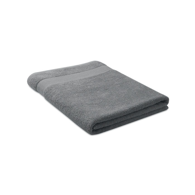Picture of TOWEL ORGANIC COTTON 180X100CM in Grey.