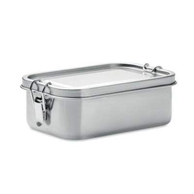 Picture of STAINLESS STEEL METAL LUNCH BOX 750ML in Silver