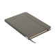 Picture of A5 RPET NOTE BOOK 80 LINED in Grey