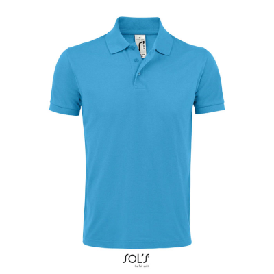 Picture of PRIME MEN POLYCOTTON POLO in Blue