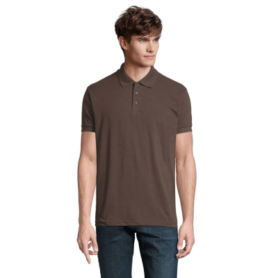 Picture of PRIME MEN POLO 200GR in Brown.