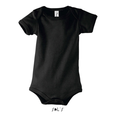 Picture of BAMBINO BABY BODYSUIT in Black.