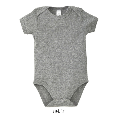Picture of BAMBINO BABY BODYSUIT in Grey.