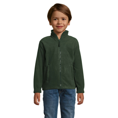 Picture of NORTH CHILDRENS FLEECE JACKET in Green