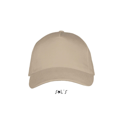 Picture of LONG BEACH FIVE PANEL CAP in Brown