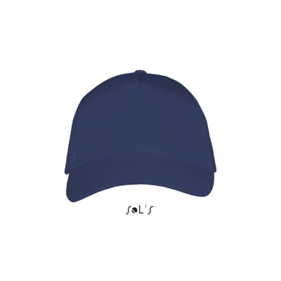 Picture of LONG BEACH FIVE PANEL CAP in Blue